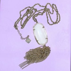 White Pearl Rayne Necklace